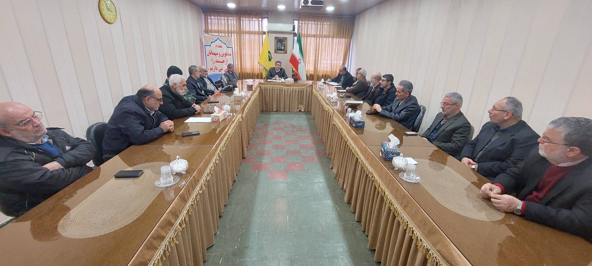 گزارش تصویری / جلسه توجیهی با مدیران ثابت عتبات عالیات استان گیلان