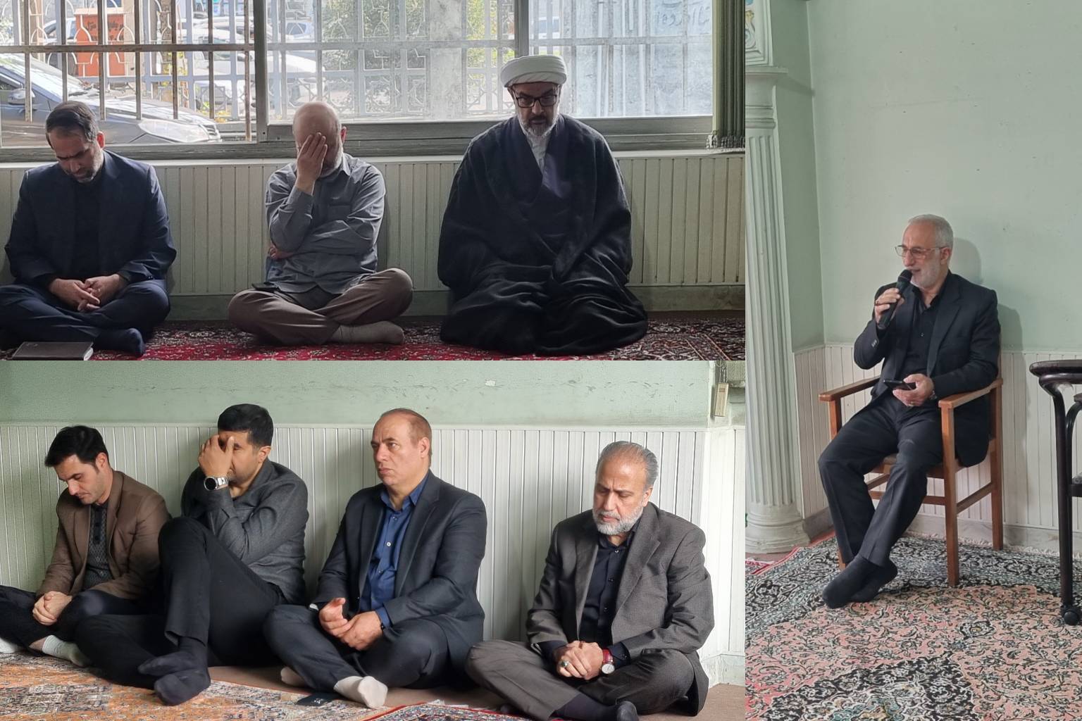 گزارش تصویری / برگزاری مراسم عزاداری شهادت حضرت فاطمه زهرا(س) 