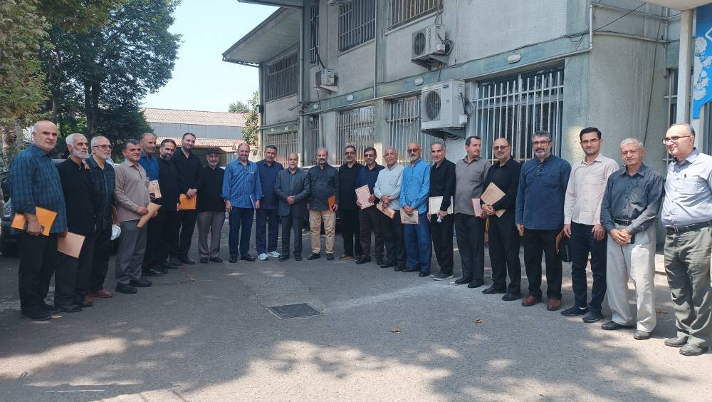 خادمان افتخاری راهنمای زائران اربعین گیلان تجلیل شدند