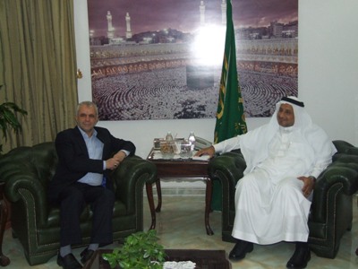 مهندس اوحدی با معاون وزیر حج عربستان دیدار کرد